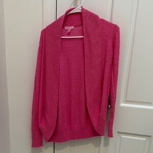 Lilly Pulitzer Vibrant Pink Cardigan
